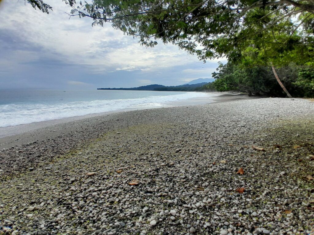 Beachfront of Kul Village, Astrolabe Bay LLG, Rai Coast District