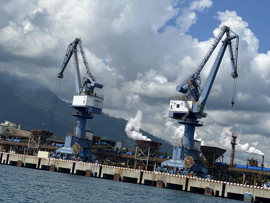 Basamuk Wharf, Rai Coast District, Madang