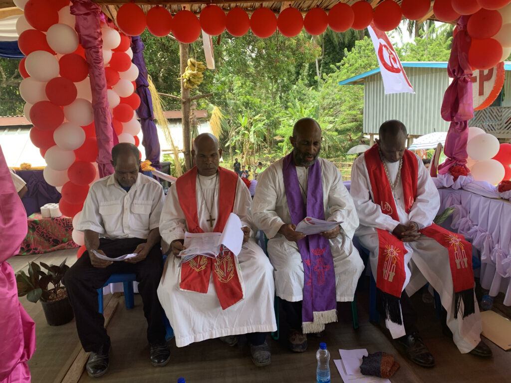 Lutheran Church Pastors of Mebu Parish, Rai Coast District