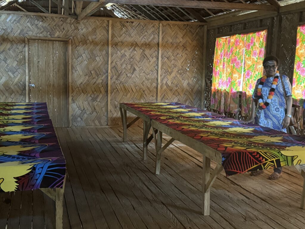 Inside the DDA Meeting House